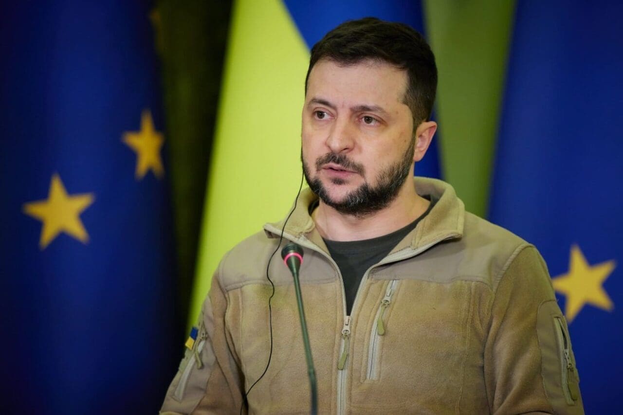 President of Ukraine Volodymyr Zelenskyy