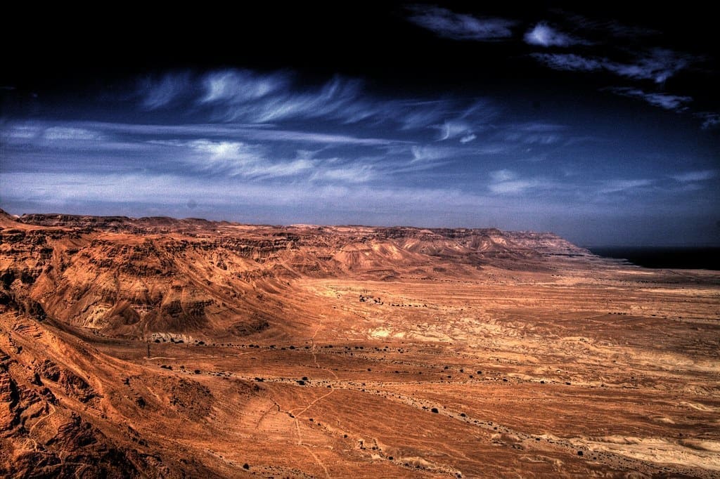 Israelis support the war in GazaSpectacular View from Masada in Israel