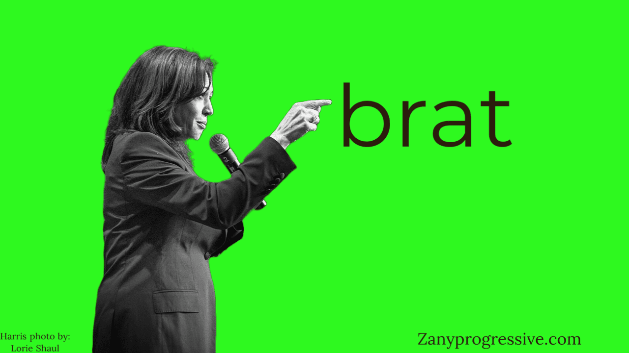 Kamala Harris is brat