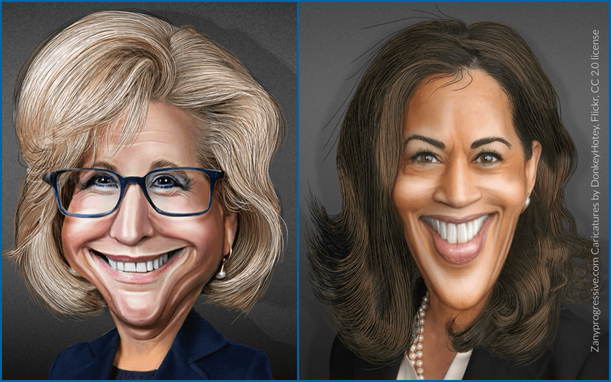 Trump accuses others of his wrongdoings: Liz Cheney and Kamala Harris