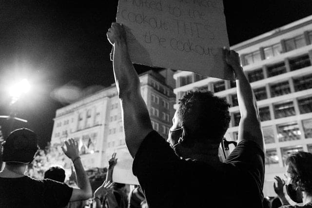 Join our community A BLM protest in Washington, DC